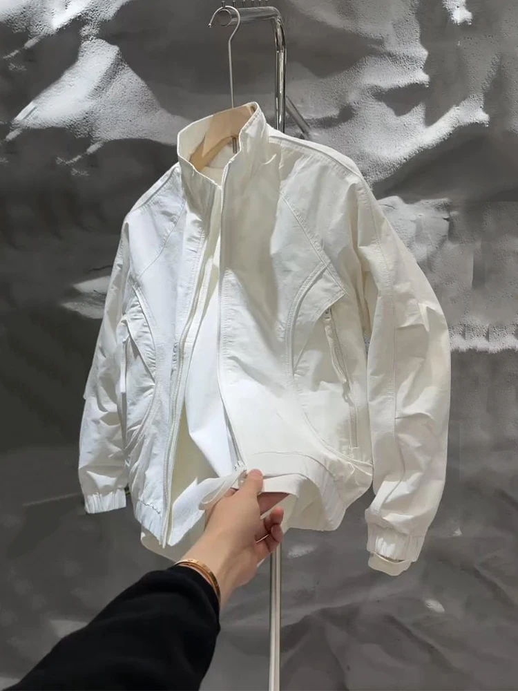 Men's Casual Stand Collar Workwear Jacket Spring New Color Simple Fashionable Youthful All-Match Windproof Outerwear
Men's Casual Stand Collar Workwear Jacket Spring New Color Simple Fashionable Youthful All-Match Windproof Outerwear