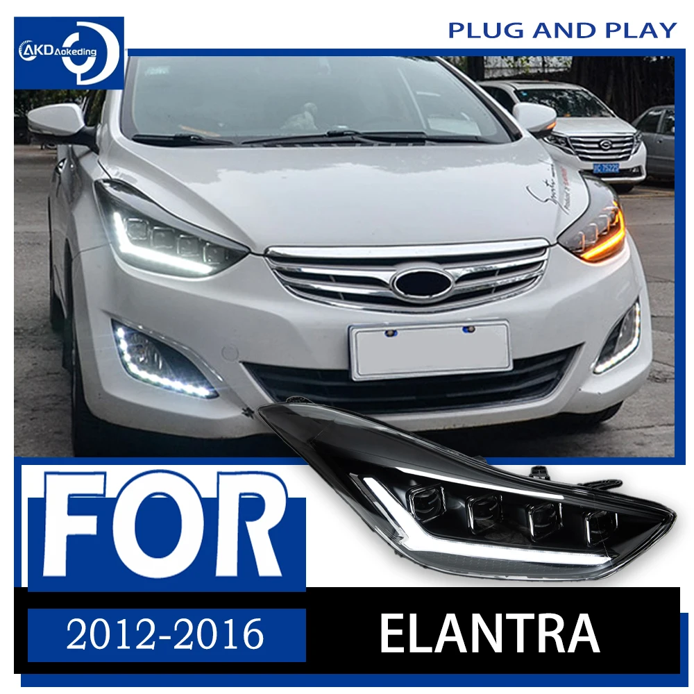 AKD Cars Styling Headlight For Hyundai Elantra 2012-2016 Headlights LED Running lights Beam Fog lights angel eyes Auto
AKD Cars Styling Headlight For Hyundai Elantra 2012-2016 Headlights LED Running lights Beam Fog lights angel eyes Auto