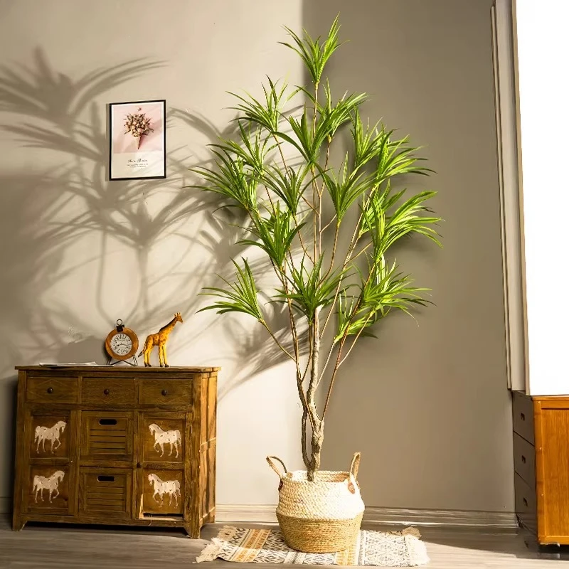 Bionic Green Plant Potted Plant Large-scale Simulated Dragon Blood Tree Decorative Ornament
Bionic Green Plant Potted Plant Large-scale Simulated Dragon Blood Tree Decorative Ornament