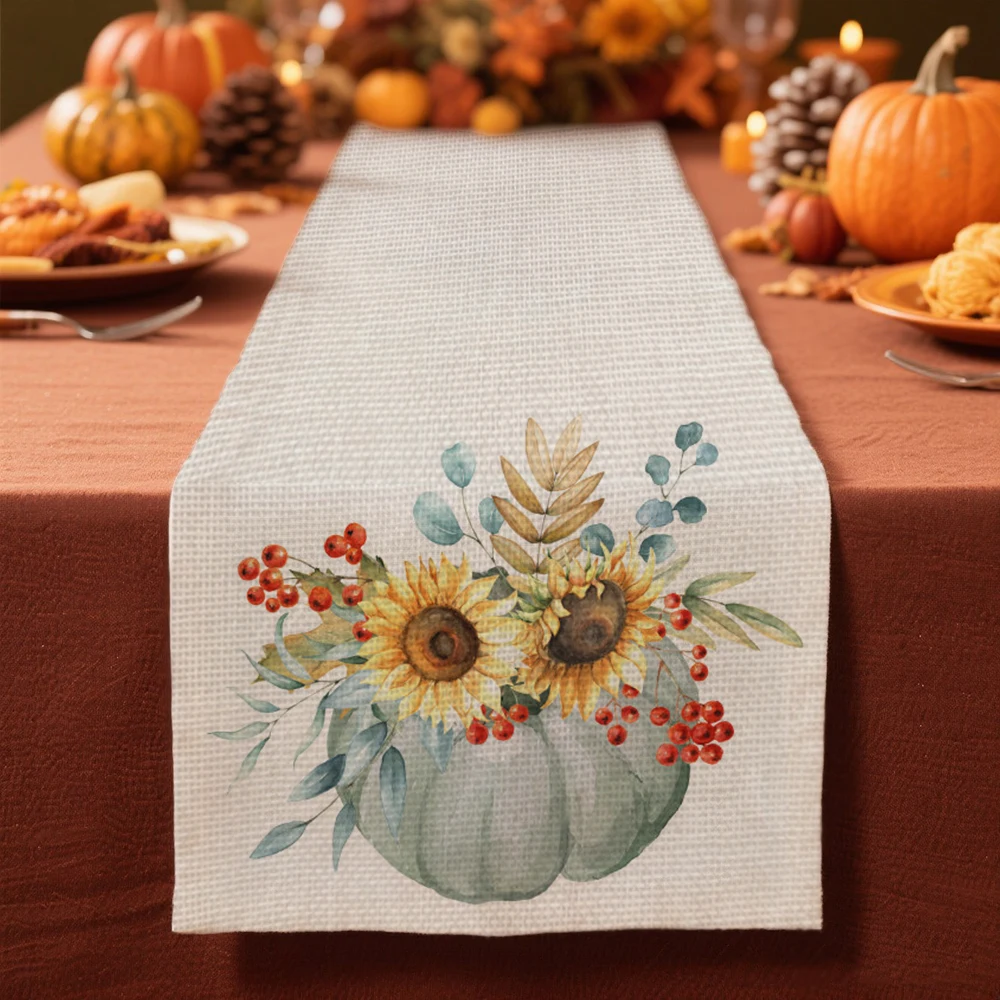 autumn table runners for dining table decoration & accessories Thanksgiving Day Harvest Festival Pumpkin pattern tablecloth
autumn table runners for dining table decoration & accessories Thanksgiving Day Harvest Festival Pumpkin pattern tablecloth