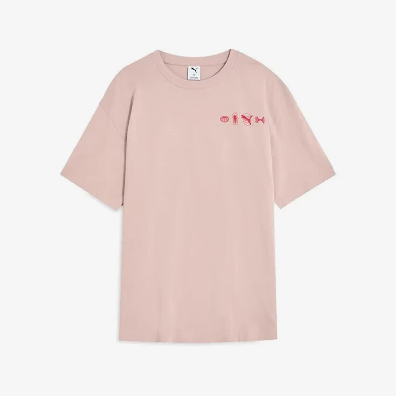 Puma genuine summer edition men's and women's knitted loose round neck breathable short sleeved shirt 633335-19
Puma genuine summer edition men's and women's knitted loose round neck breathable short sleeved shirt 633335-19