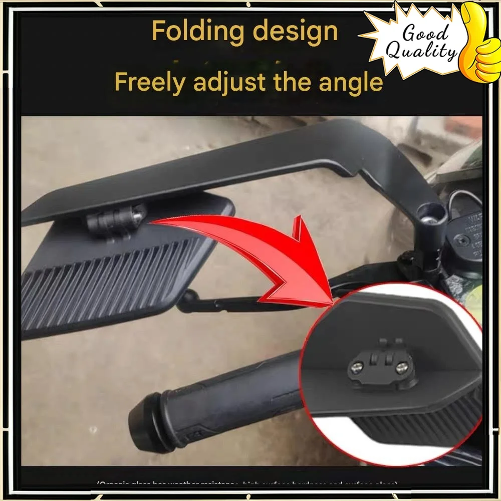 Good Quality For CFMOTO 675NK 800NK modified fixed wing adjustable enlarged rearview mirror blade reflector accessories
Good Quality For CFMOTO 675NK 800NK modified fixed wing adjustable enlarged rearview mirror blade reflector accessories