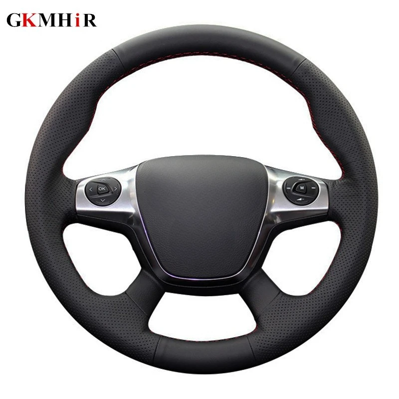 Черный мягкий чехол на руль из искусственной кожи для Ford Focus 3 2012-2014 KUGA Escape 2013-2016
Черный мягкий чехол на руль из искусственной кожи для Ford Focus 3 2012-2014 KUGA Escape 2013-2016