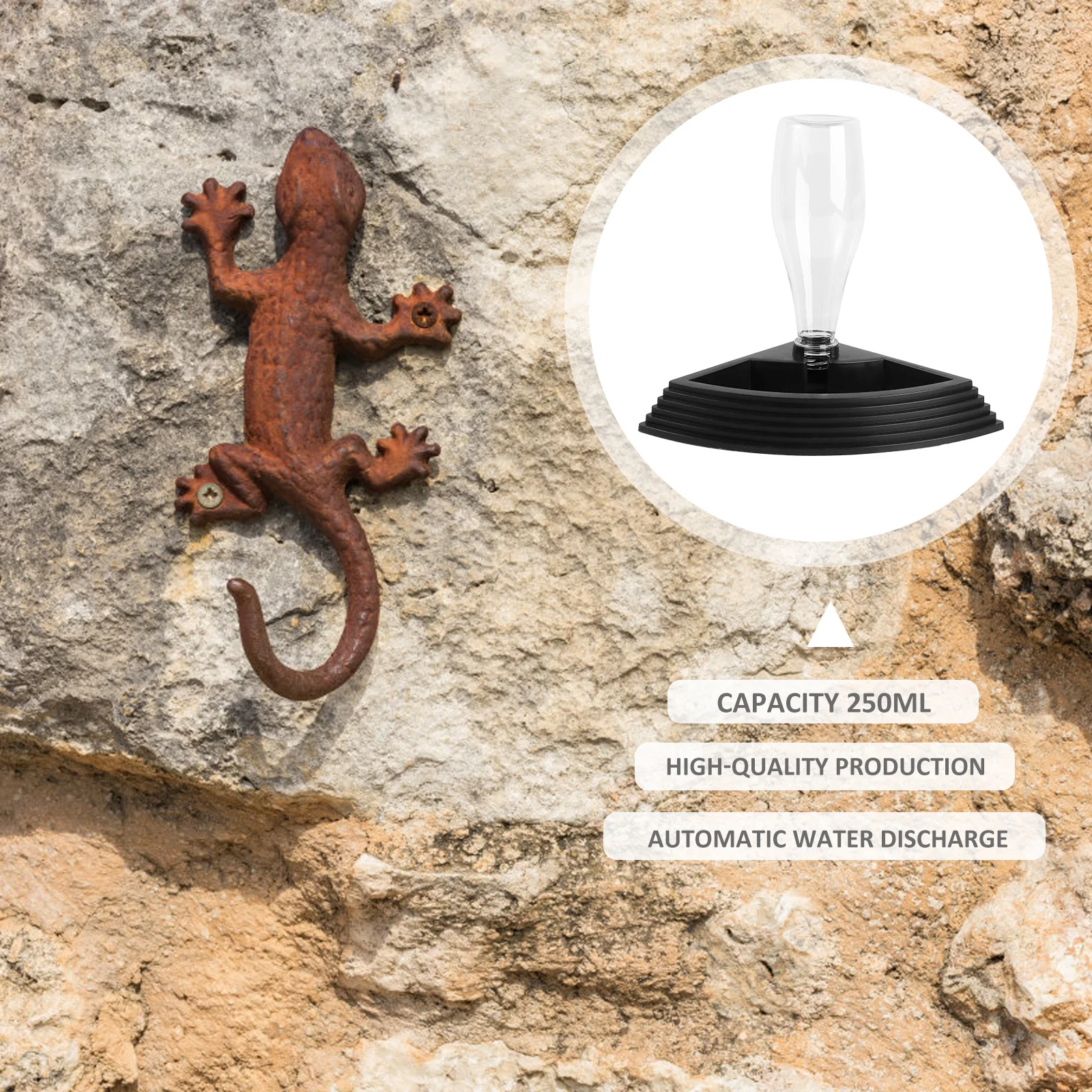 1Pcs Reptiles Drinking Bowl Automatic Water Feeder Corner Design Dispenser Pet Supplies Durable Drinking Fountain
1Pcs Reptiles Drinking Bowl Automatic Water Feeder Corner Design Dispenser Pet Supplies Durable Drinking Fountain