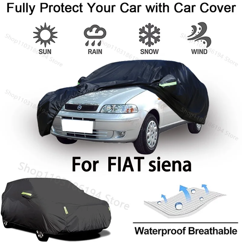 Full Car Cover For Fiat Siena Outdoor Protective Gear-Snowproof, Sunshield, Waterproof and Dustproof Automobile Accessories
Full Car Cover For Fiat Siena Outdoor Protective Gear-Snowproof, Sunshield, Waterproof and Dustproof Automobile Accessories