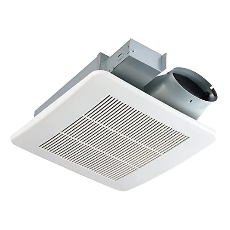 Bathroom fan 50-80-100 CFM DC Energy-Saving Motor, Very Quiet Ventilation and Exhaust Fan, Ceiling or Wall Mounted Fan, CFM Adj
Bathroom fan 50-80-100 CFM DC Energy-Saving Motor, Very Quiet Ventilation and Exhaust Fan, Ceiling or Wall Mounted Fan, CFM Adj