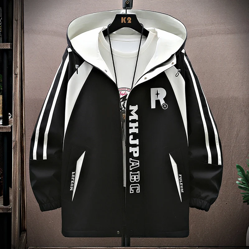 Fashion Men's Casual Hooded Jackets 2025 Spring Autumn Outdoor Zipper Windbreaker Coat Street wear Plus Size M-4XL Tops Clothing
Fashion Men's Casual Hooded Jackets 2025 Spring Autumn Outdoor Zipper Windbreaker Coat Street wear Plus Size M-4XL Tops Clothing