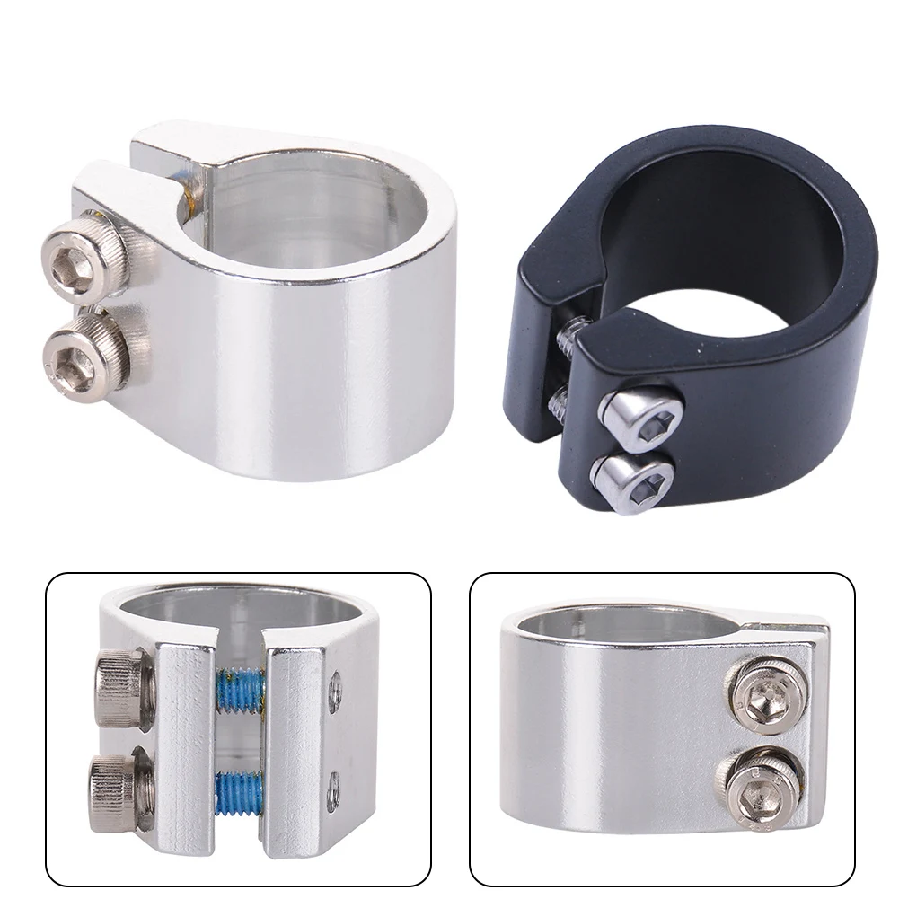 Brand New Seatpost Clamp Bike Accessories Black/silver Double Layer Easy To Install For 31.8mm/34.9mm Diameter
Brand New Seatpost Clamp Bike Accessories Black/silver Double Layer Easy To Install For 31.8mm/34.9mm Diameter