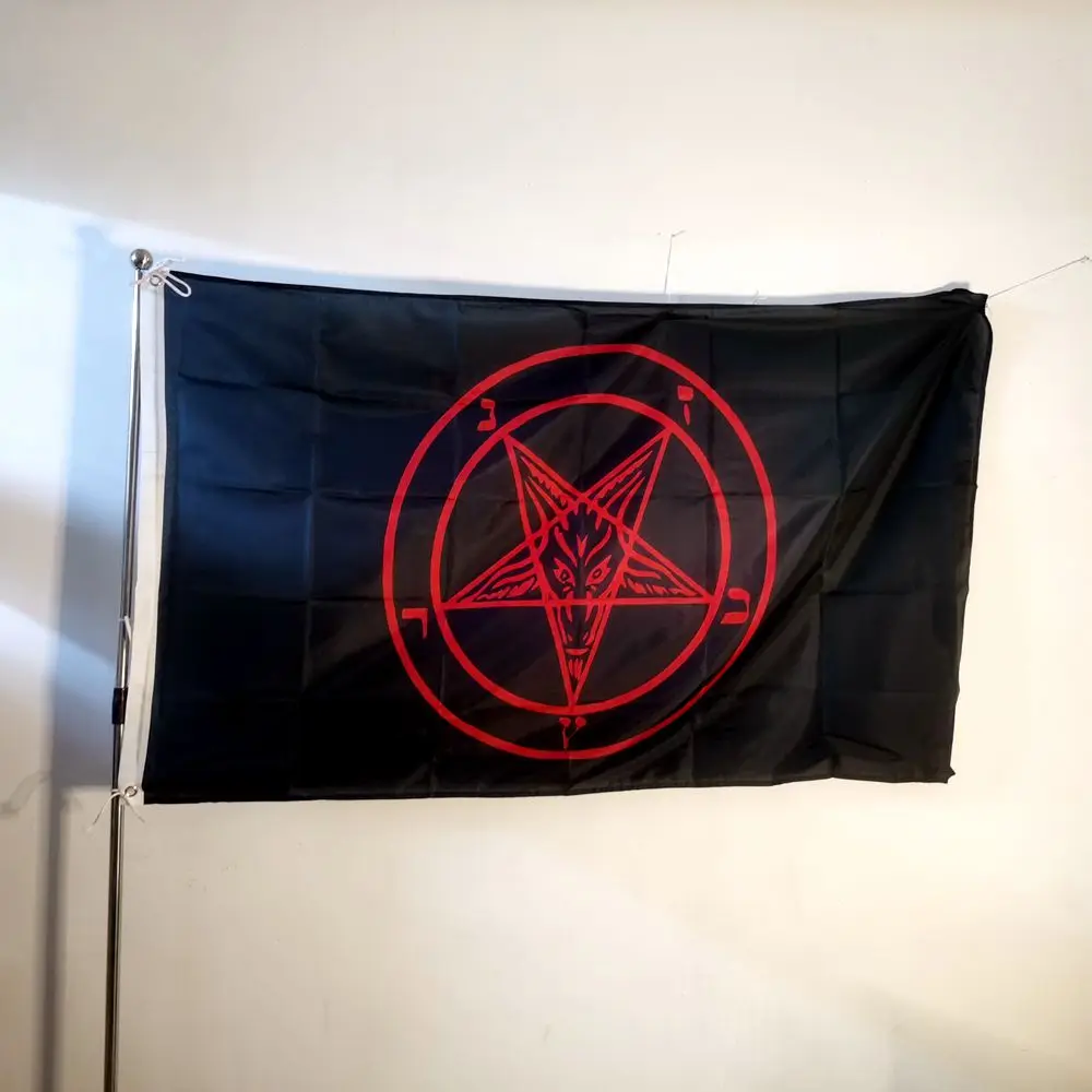 Satan Flag Roman Catholic Church Knights Templar BAPHOMET CHURCH 90x150cm Polyester
Satan Flag Roman Catholic Church Knights Templar BAPHOMET CHURCH 90x150cm Polyester