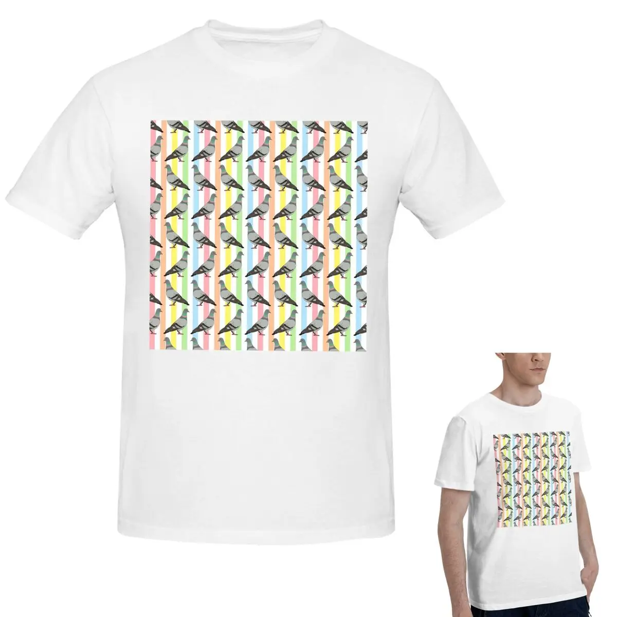 100% Cotton Pigeon Walk T-Shirt Men's Fashion Oversized T Shirt Men O-Neck Summer Shirts Tops S-6XL
100% Cotton Pigeon Walk T-Shirt Men's Fashion Oversized T Shirt Men O-Neck Summer Shirts Tops S-6XL