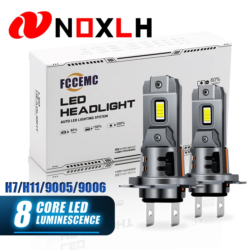 2Pcs Car Headlight Bulb H7 H11 9005 9006 9012 LED Car Headlight 59800LM 6000K Lights Plug-N-Play Bulbs 55W Car Light Accessories
2Pcs Car Headlight Bulb H7 H11 9005 9006 9012 LED Car Headlight 59800LM 6000K Lights Plug-N-Play Bulbs 55W Car Light Accessories
