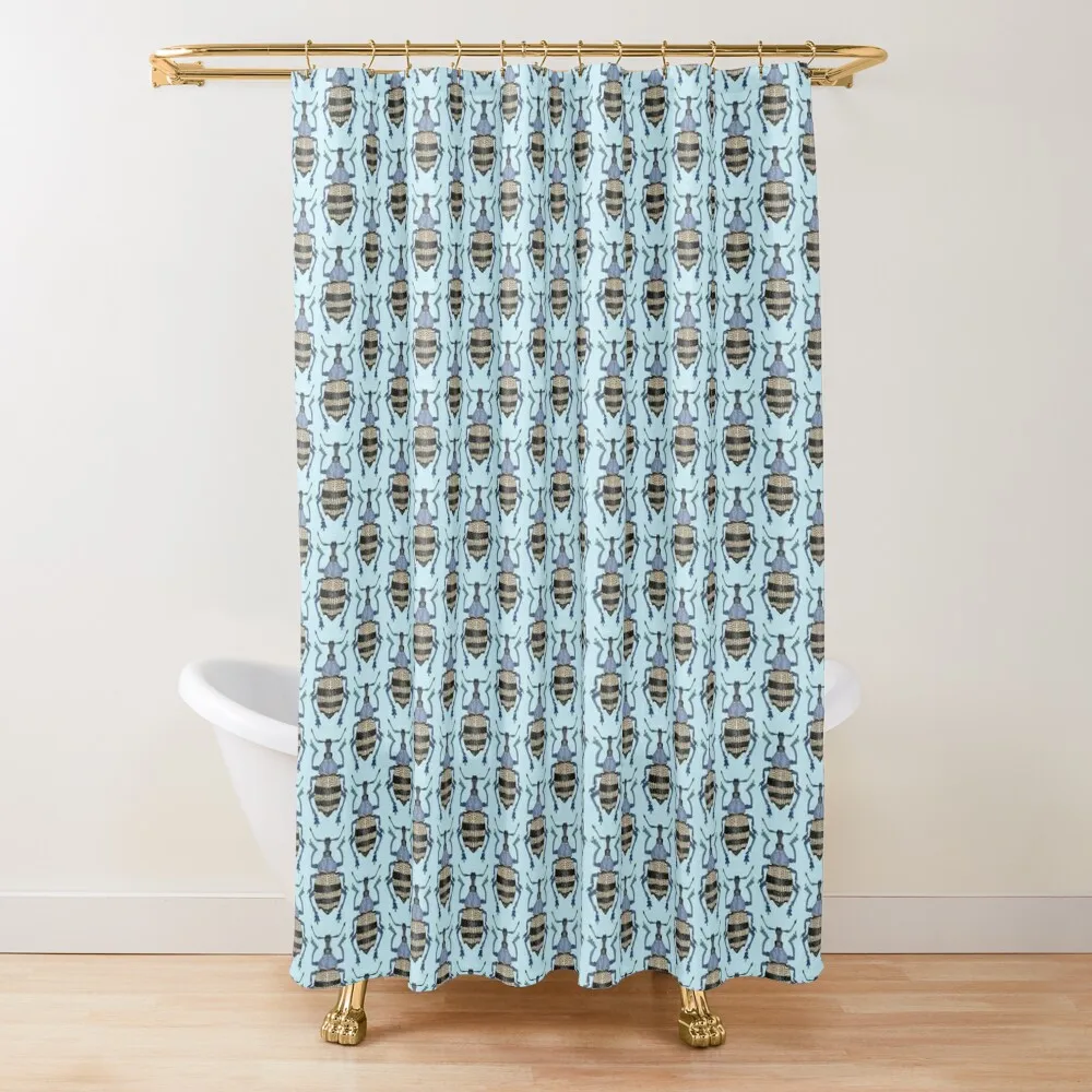 Blue Weevil (Eupholus albofasciatus) Shower Curtain For Shower Shower Set Curtain
Blue Weevil (Eupholus albofasciatus) Shower Curtain For Shower Shower Set Curtain
