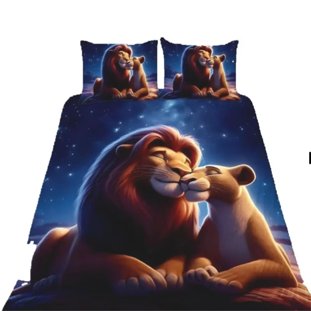 Duvet Cover Pillowcase Bedding Set Simba Lion King Adult Boy Girl Bedroom Decoration Children Gift Single Double Size
Duvet Cover Pillowcase Bedding Set Simba Lion King Adult Boy Girl Bedroom Decoration Children Gift Single Double Size