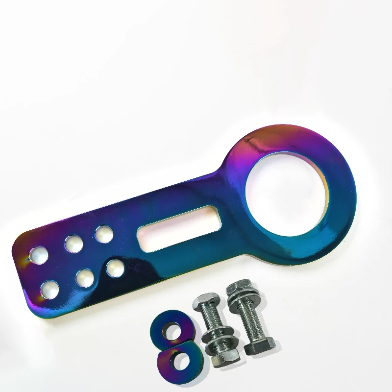 Universal Aluminum Alloy Tow Hook for Cars - Racing Cool Multi-Color Front Towing Hook Off-Road Vehicle Modification Accessory
Universal Aluminum Alloy Tow Hook for Cars - Racing Cool Multi-Color Front Towing Hook Off-Road Vehicle Modification Accessory