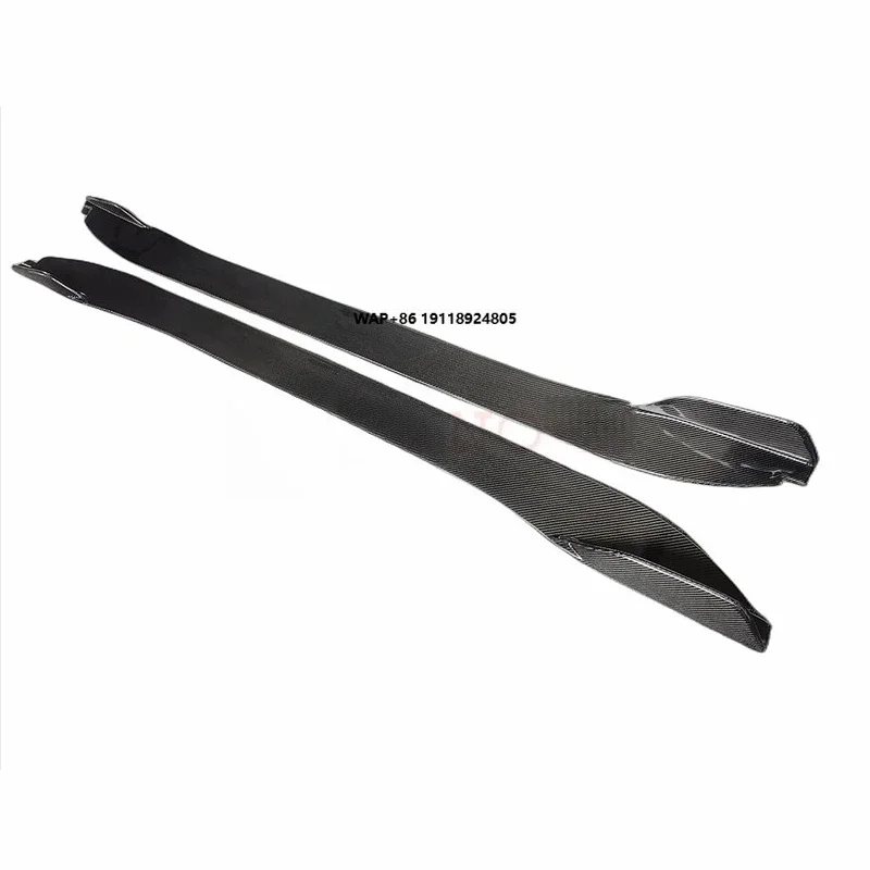 Carbon Fiber Door Protector Chin Kit Guard Side Skirts Aprons for F Type 2 Door 2015 - 2019 2PCS/Set Car Styling
Carbon Fiber Door Protector Chin Kit Guard Side Skirts Aprons for F Type 2 Door 2015 - 2019 2PCS/Set Car Styling