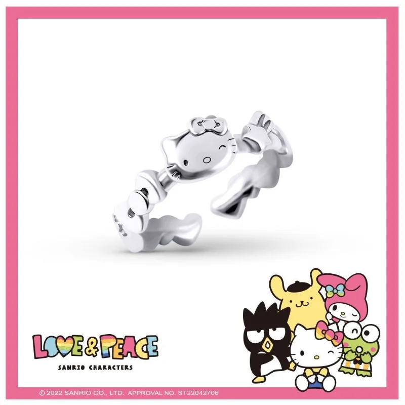 New Clock Hello Kitty Niche Senior Design Bow Ring Delicate Fashion Cartoon Student Ring Adjustable Cute Y2k Gift
New Clock Hello Kitty Niche Senior Design Bow Ring Delicate Fashion Cartoon Student Ring Adjustable Cute Y2k Gift