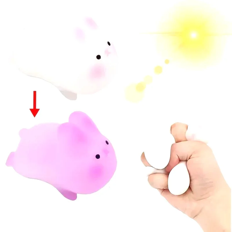 1-10PCS Color Changing Love Rabbit Pinch Music Toy Slow Rebound Simulation Stress Relieving Gift for Adult and Children Party
1-10PCS Color Changing Love Rabbit Pinch Music Toy Slow Rebound Simulation Stress Relieving Gift for Adult and Children Party