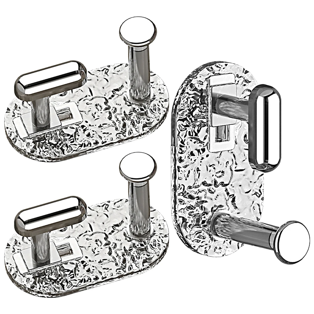 3pcs No Drill Wall Hooks Acrylic Material Bathroom Kitchen Bedroom Mount Silver Storage Cartoon Decorative Washbasin Hanging
3pcs No Drill Wall Hooks Acrylic Material Bathroom Kitchen Bedroom Mount Silver Storage Cartoon Decorative Washbasin Hanging