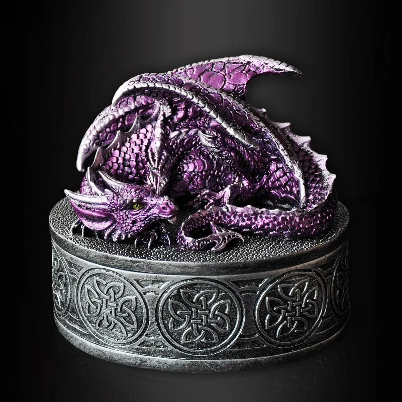 Ancient Dragon Fantasy Vintage European Korean Princess Jewelry Box Ring Storage Organizer Case
Ancient Dragon Fantasy Vintage European Korean Princess Jewelry Box Ring Storage Organizer Case