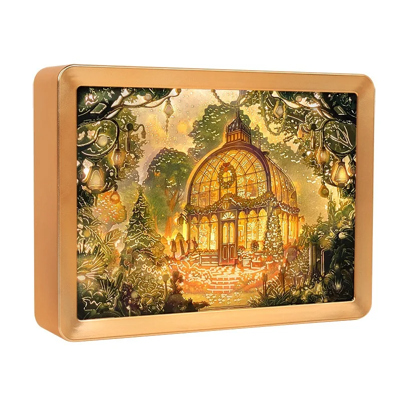 Christmas gift room decoration night light, tabletop ornament 3D three-dimensional light and shadow paper carving light
Christmas gift room decoration night light, tabletop ornament 3D three-dimensional light and shadow paper carving light