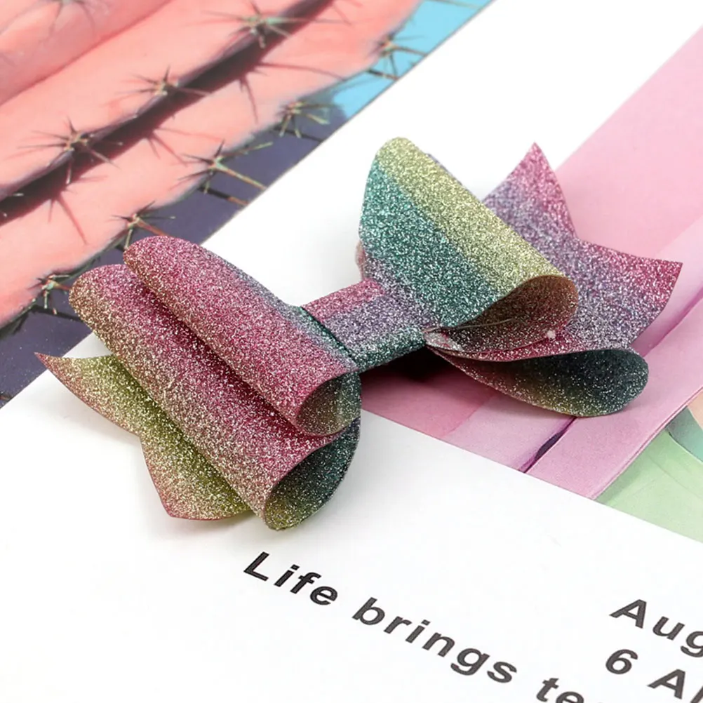 2 Pcs Rainbow Gradient Hairpin Clips for Women Barrettes Dressy Pins Bowknot Tie
2 Pcs Rainbow Gradient Hairpin Clips for Women Barrettes Dressy Pins Bowknot Tie