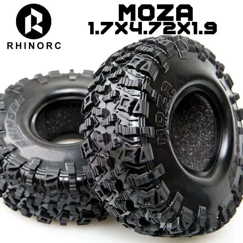 RHINORC MOZA 1.9 Inch Super Sticky Competition Tires for pro And Sporty Class RC Car Parts Set of 2
RHINORC MOZA 1.9 Inch Super Sticky Competition Tires for pro And Sporty Class RC Car Parts Set of 2