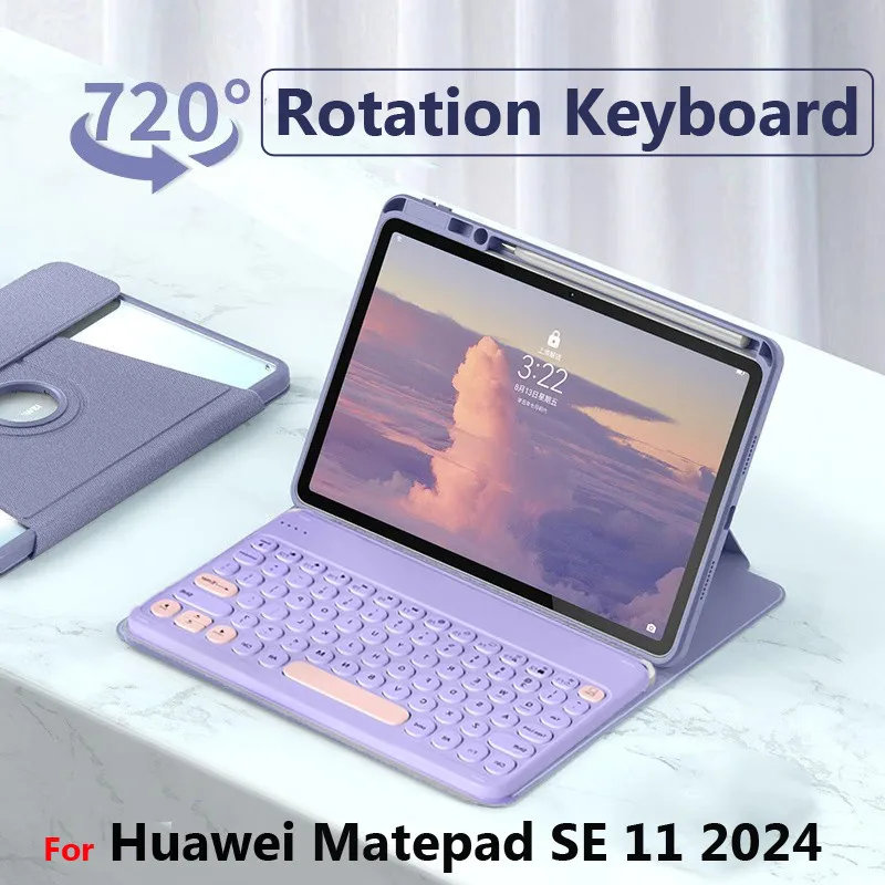 360 ° Вращающийся чехол с клавиатурой для Huawei MatePad 11,5 дюймов 2025 SE 2024 11 дюймов Matepad 11 2023 2021 11,5 Air 11,5 дюймов 11,5S 2024
360 ° Вращающийся чехол с клавиатурой для Huawei MatePad 11,5 дюймов 2025 SE 2024 11 дюймов Matepad 11 2023 2021 11,5 Air 11,5 дюймов 11,5S 2024