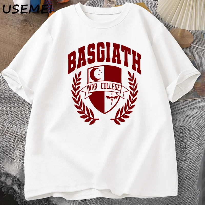 Fourth Wing Printed T-shirt Basgiath War College Dragon Rider Bookish T Shirt Men Women Causal Short Sleeve Couples Tshirt
Fourth Wing Printed T-shirt Basgiath War College Dragon Rider Bookish T Shirt Men Women Causal Short Sleeve Couples Tshirt