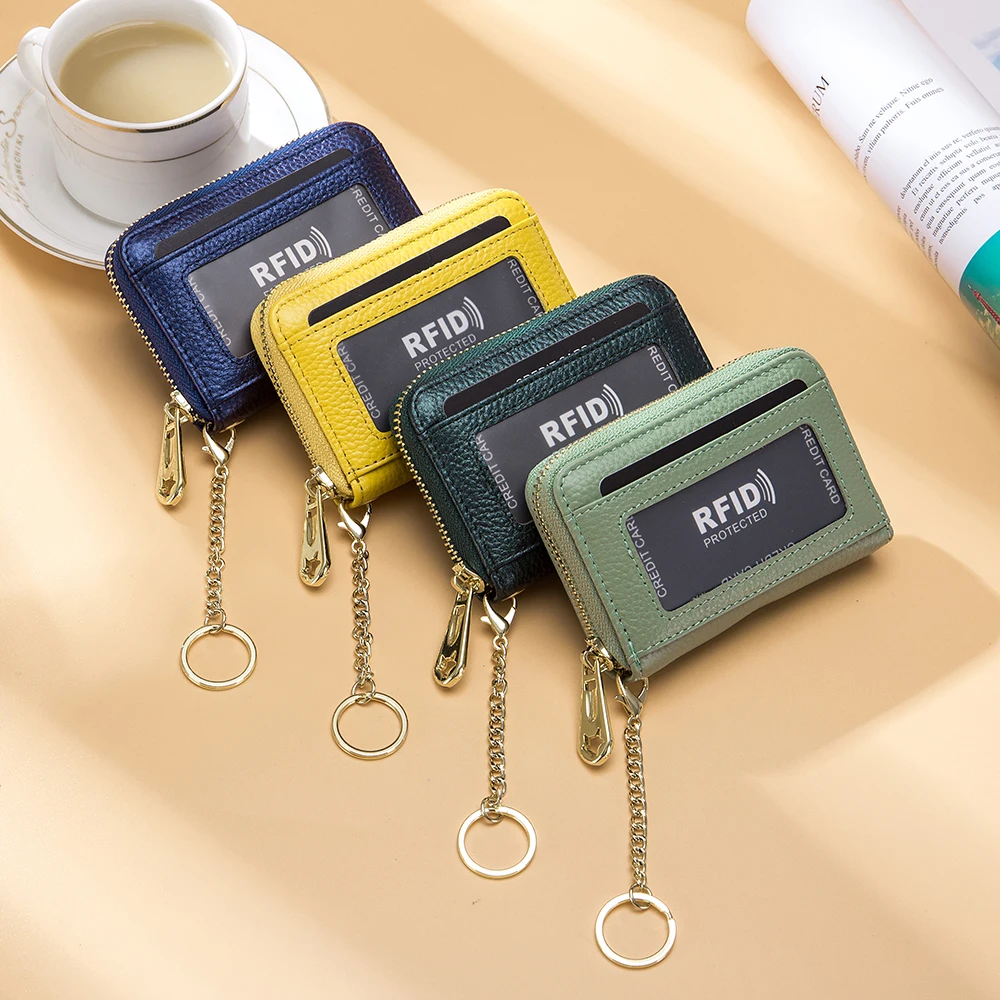 Натуральная кожа для мужчин и женщин Rfid держатель для кредитных карт маленький кошелек на молнии однотонный кошелек для монет брелок для ключей ID слот для фотокарточек мини-сумка для денег
Натуральная кожа для мужчин и женщин Rfid держатель для кредитных карт маленький кошелек на молнии однотонный кошелек для монет брелок для ключей ID слот для фотокарточек мини-сумка для денег