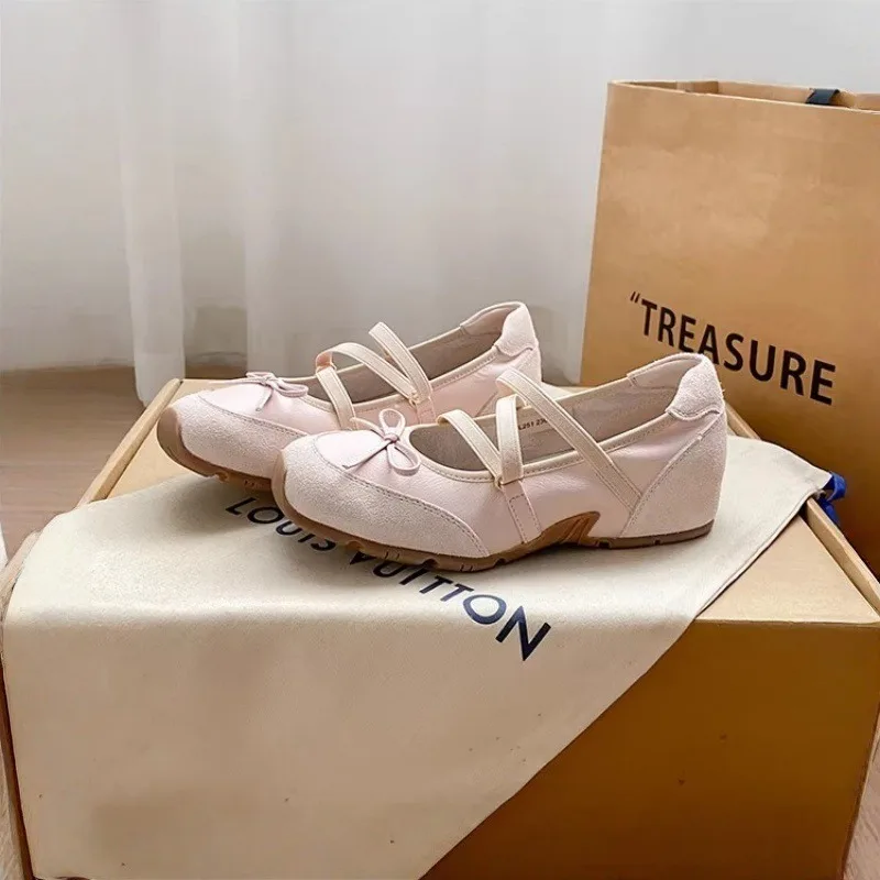 Luxury Designer Shoes for Women Summer Breathable Mesh Casual Shoe Soft Sole Ballet Shoe Sweet Style Bow Mary Janes Single Shoes
Luxury Designer Shoes for Women Summer Breathable Mesh Casual Shoe Soft Sole Ballet Shoe Sweet Style Bow Mary Janes Single Shoes