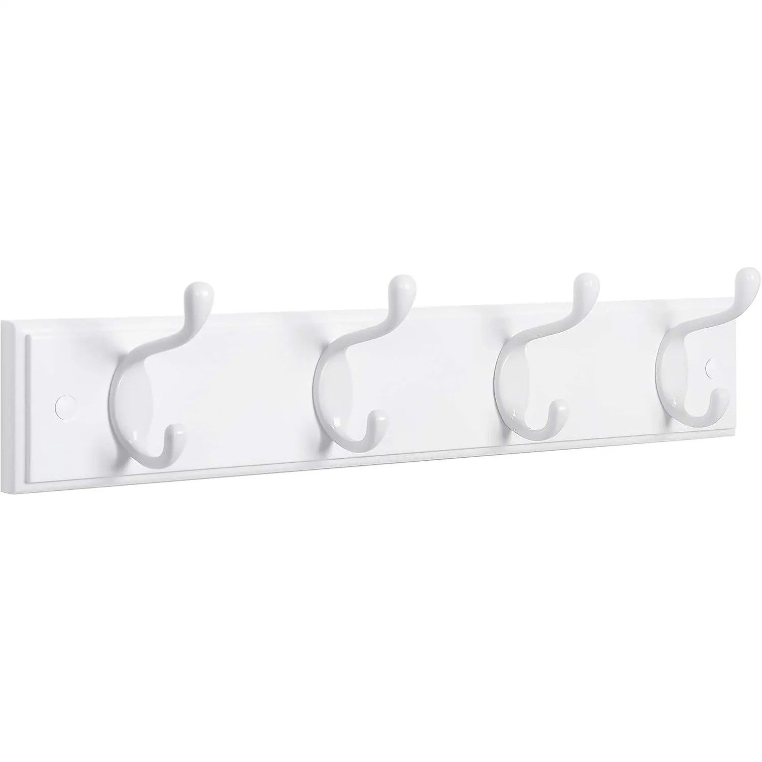 Wall Mounted Coat Rack With 4 Dual Metal Hooks For Coats Bags Keys Entryway Living Room Bedroom White
Wall Mounted Coat Rack With 4 Dual Metal Hooks For Coats Bags Keys Entryway Living Room Bedroom White