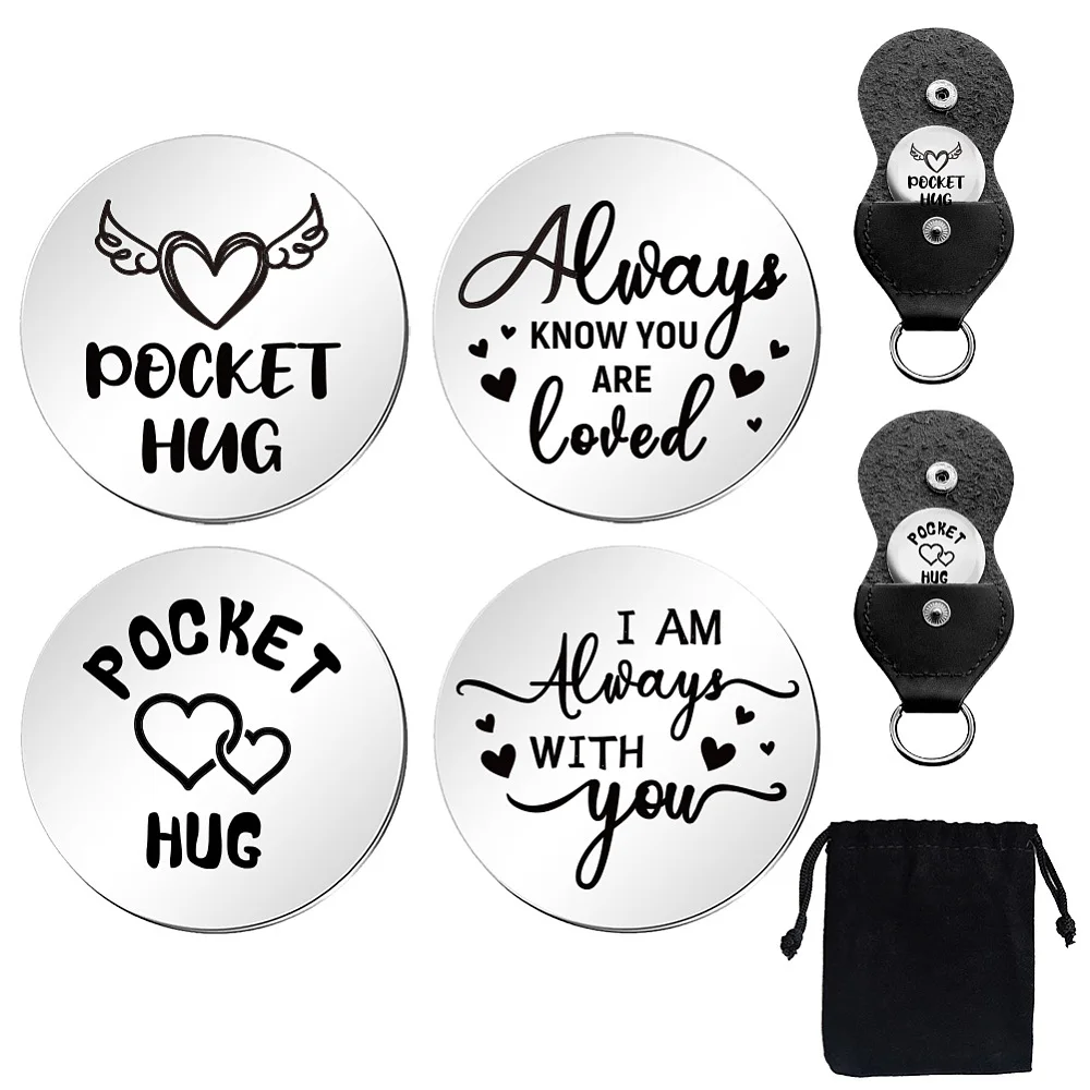 Heart Double-Sided Engraved Stainless Steel Commemorative Decision Maker Coin Set Pocket Hug Coin Inspirational Quote
Heart Double-Sided Engraved Stainless Steel Commemorative Decision Maker Coin Set Pocket Hug Coin Inspirational Quote