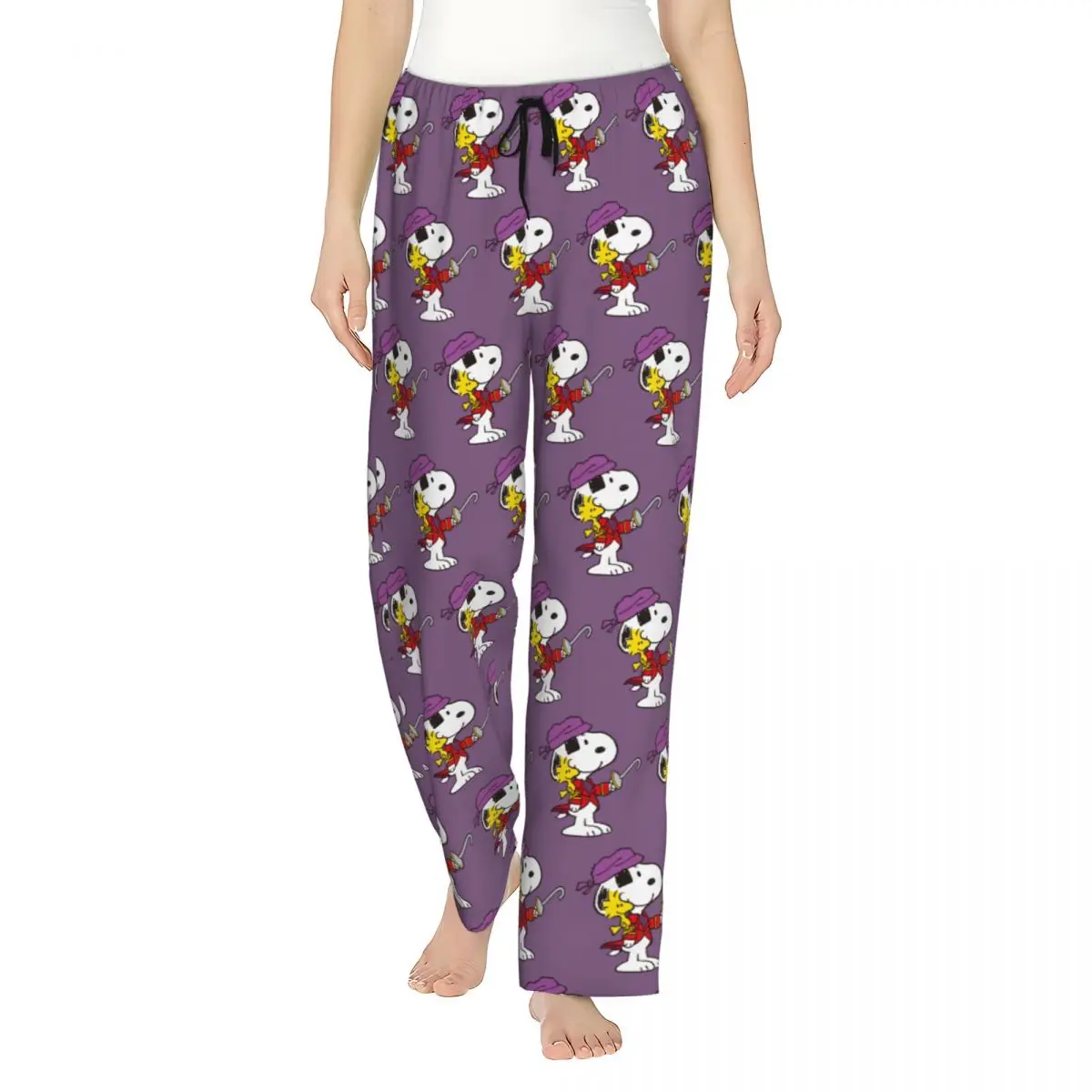 Custom Printed Women Cartoon Snoopy Woodstock Anime Dog Pajama Pants Sleepwear Sleep Lounge Bottoms with Pockets
Custom Printed Women Cartoon Snoopy Woodstock Anime Dog Pajama Pants Sleepwear Sleep Lounge Bottoms with Pockets