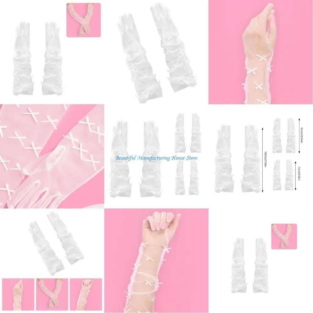 E56A Long Gloves Evening Dress Gloves Bachelorettes Party Gloves Bowknot Bride Gloves
E56A Long Gloves Evening Dress Gloves Bachelorettes Party Gloves Bowknot Bride Gloves