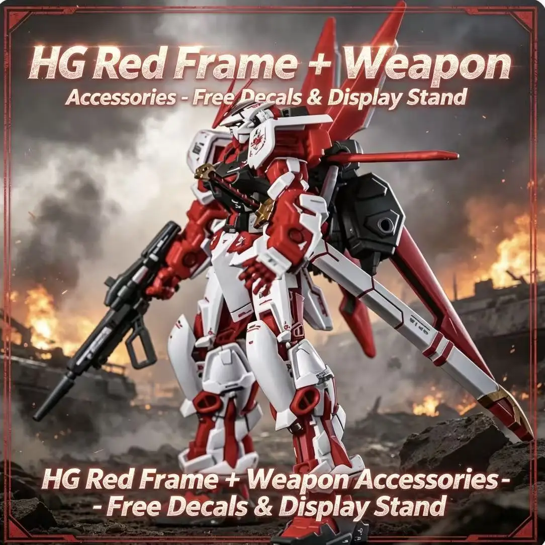 58 HG New GAOGAO 1/144 Assault Freedom Red Heresy Joint Movable Tabletop Figure Figure Ornament Boy Toy Birthday Present
58 HG New GAOGAO 1/144 Assault Freedom Red Heresy Joint Movable Tabletop Figure Figure Ornament Boy Toy Birthday Present