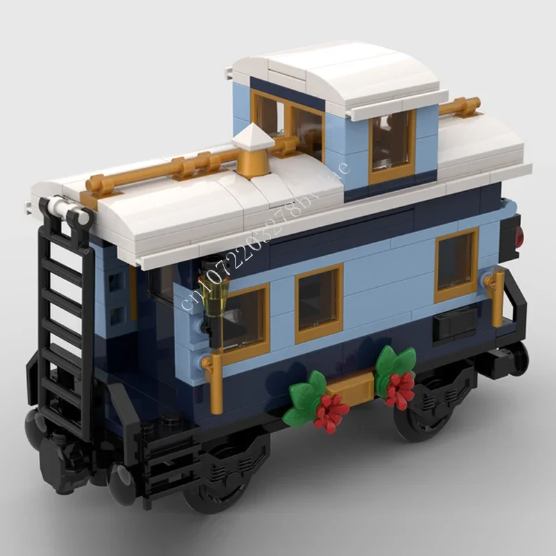 Набор для сборки поезда MOC Holiday Express Caboose, 224 детали, модель локомотива, конструктор, развивающий набор, игрушки, подарки
Набор для сборки поезда MOC Holiday Express Caboose, 224 детали, модель локомотива, конструктор, развивающий набор, игрушки, подарки