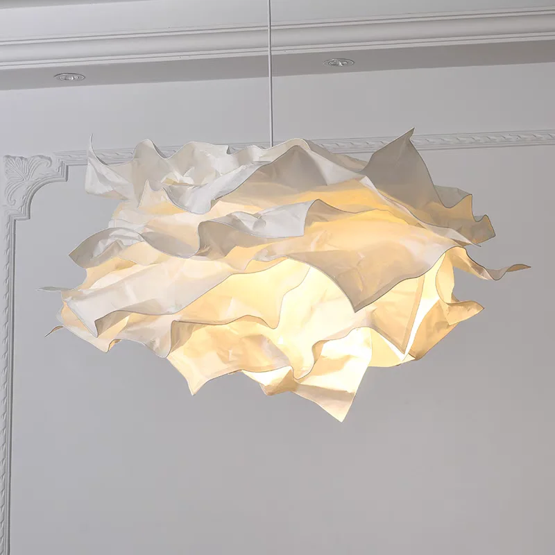 Danish Xuan Paper Creative Lamp Wabi Sabi Style Cloud Cotton Candy Pendant Light Bedroom Study Nordic Minimalist Art Room Decor
Danish Xuan Paper Creative Lamp Wabi Sabi Style Cloud Cotton Candy Pendant Light Bedroom Study Nordic Minimalist Art Room Decor