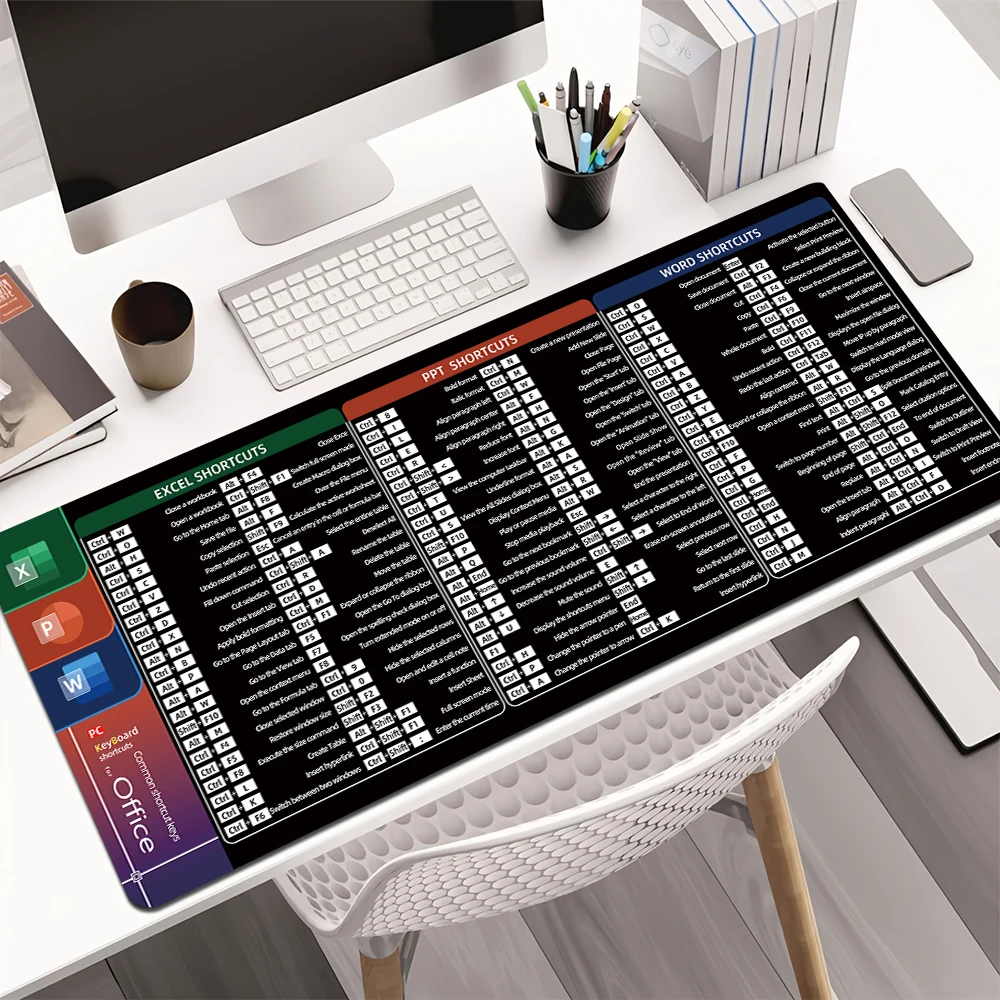 Desktop large Office Excel Mouse Pad rubber anti-slip Desk Mat offices accessories keypad expansion mousepad water-washable
Desktop large Office Excel Mouse Pad rubber anti-slip Desk Mat offices accessories keypad expansion mousepad water-washable