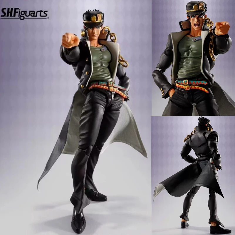 In Stock Original BANDAI SHF S.H.FIGUARTS JoJo's Bizarre Adventure JOTARO KUJO JONATHAN JOESTAR JOSEPH JOESTAR Movable ModelToy
In Stock Original BANDAI SHF S.H.FIGUARTS JoJo's Bizarre Adventure JOTARO KUJO JONATHAN JOESTAR JOSEPH JOESTAR Movable ModelToy