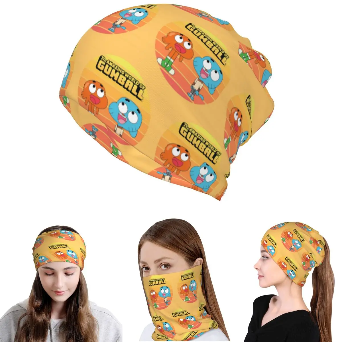 The Amazing World Of Gumball Cartoon Bandana Neck Cover Face Scarf Warm Headwear Beanies Hat for Men Women Adult Winter
The Amazing World Of Gumball Cartoon Bandana Neck Cover Face Scarf Warm Headwear Beanies Hat for Men Women Adult Winter