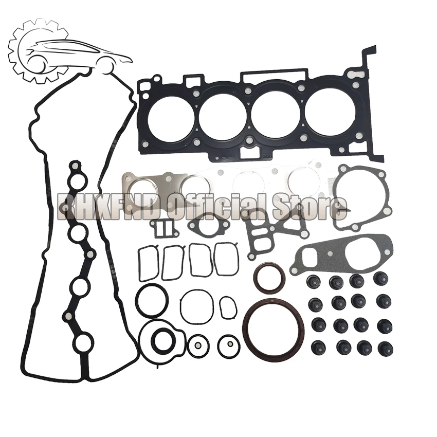 Engine full gasket set G4KA G4KD rebuilding kits overhaul gasket kit 20910-25A00 for HYUNDAI Sonata 2.0L
Engine full gasket set G4KA G4KD rebuilding kits overhaul gasket kit 20910-25A00 for HYUNDAI Sonata 2.0L