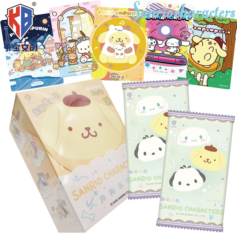 Official KABAO Sanrio Characters Collection Cards Popular Cartoon IP Star Fun Adventure Dog Paradise Series Theme Cards Toy Gift
Official KABAO Sanrio Characters Collection Cards Popular Cartoon IP Star Fun Adventure Dog Paradise Series Theme Cards Toy Gift