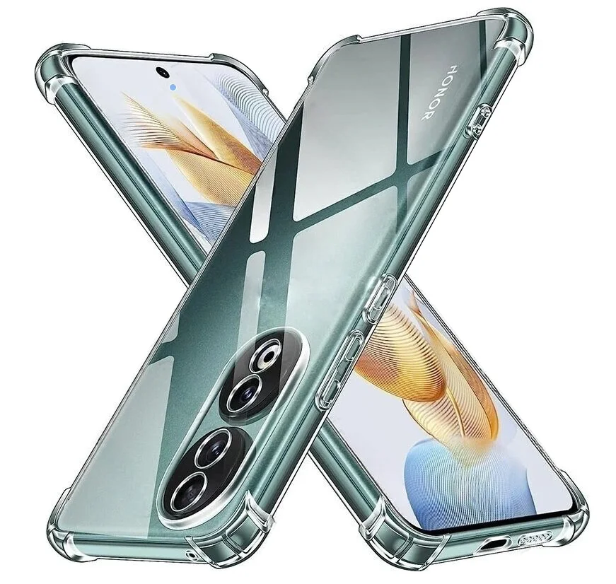 Transparent Shockproof Silicone Case For Honor 90 100 200 Pro Soft Protective Shell For Honor 50 60 70 80 SE GT Clear Back Cover
Transparent Shockproof Silicone Case For Honor 90 100 200 Pro Soft Protective Shell For Honor 50 60 70 80 SE GT Clear Back Cover