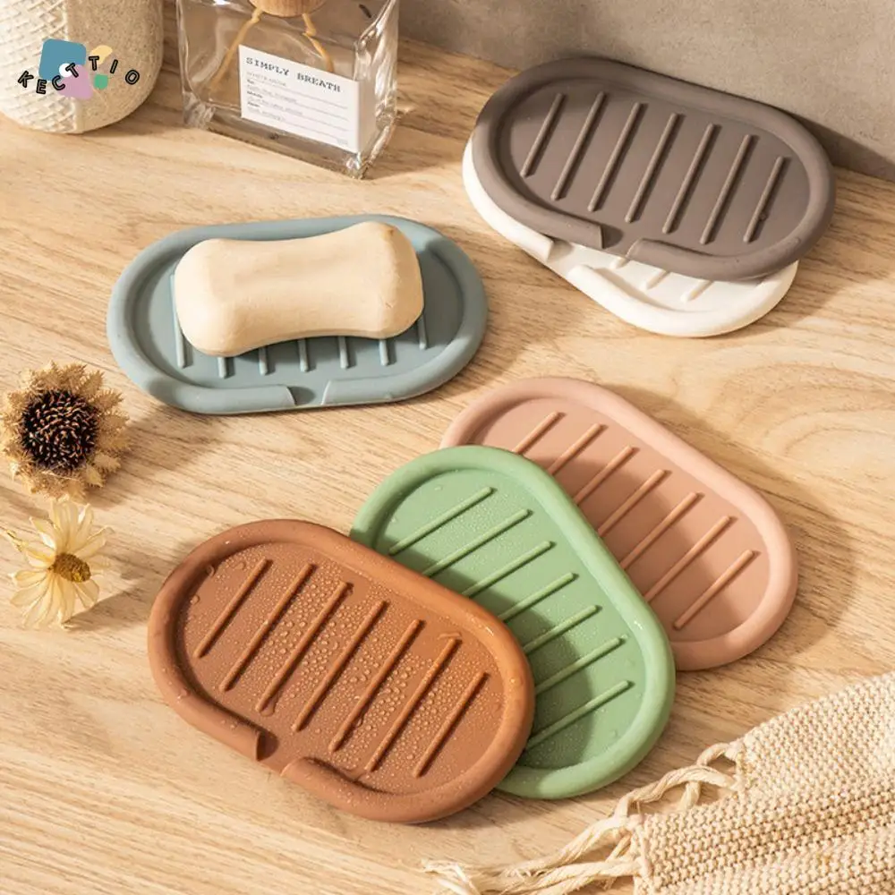 Самосливный держатель для мыльницы, силиконовая нескользящая мыльница, водонепроницаемый креативный контейнер для мыла, аксессуары для ванной комнаты
Самосливный держатель для мыльницы, силиконовая нескользящая мыльница, водонепроницаемый креативный контейнер для мыла, аксессуары для ванной комнаты