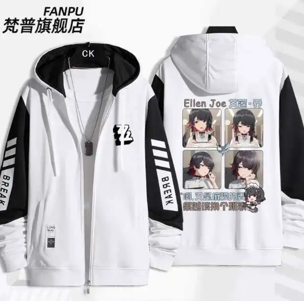 Anime Zenless Zone Zero Ellen Joe Cardigan Jacket Hoodie Cosplay Autumn Winter Men Women Coat Loose Tops anime
Anime Zenless Zone Zero Ellen Joe Cardigan Jacket Hoodie Cosplay Autumn Winter Men Women Coat Loose Tops anime