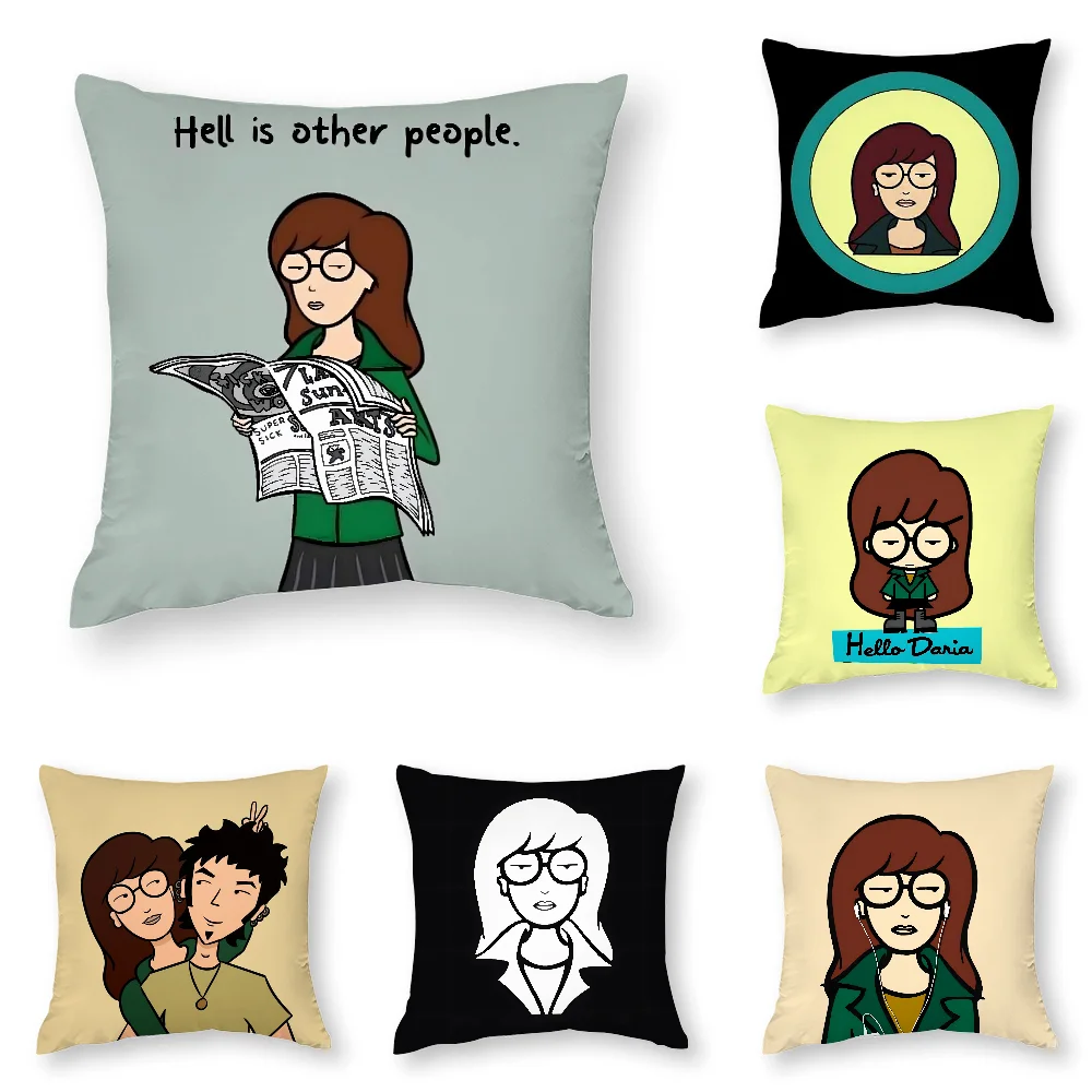 Cartoon D-Daria Pillow Case 3D Print Polyester Fiber 40*40 cm Home Sofa Throw Pillow Cover Decoration Festival Gift
Cartoon D-Daria Pillow Case 3D Print Polyester Fiber 40*40 cm Home Sofa Throw Pillow Cover Decoration Festival Gift