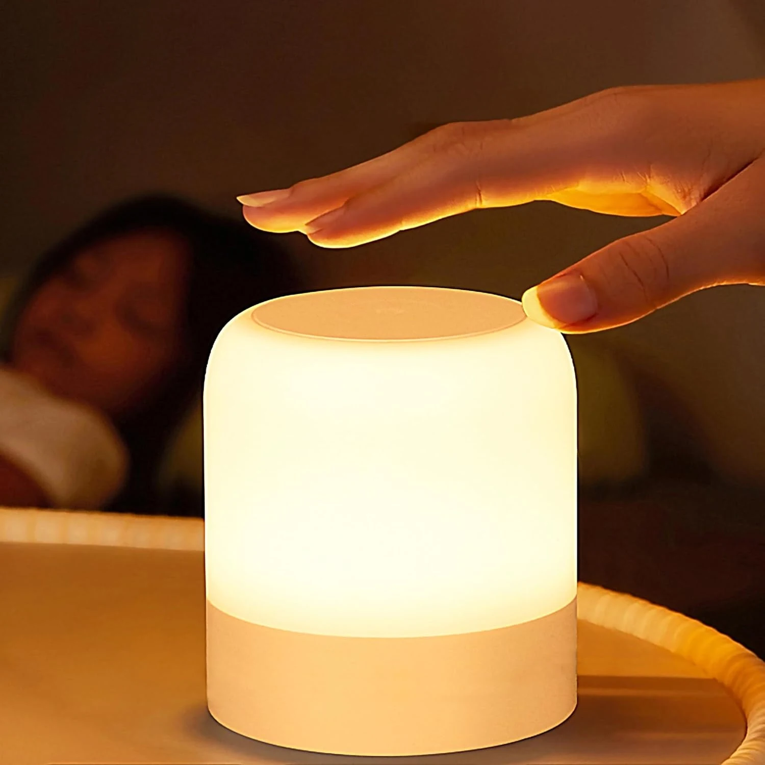 Touch LED Night Light USB Table Lamps Rechargeable Dimmable Bedside Light for Bedroom Decor Home Christmas Gift Child Night Lamp
Touch LED Night Light USB Table Lamps Rechargeable Dimmable Bedside Light for Bedroom Decor Home Christmas Gift Child Night Lamp