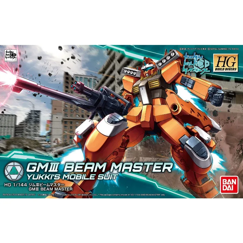 In stock Bandai Genuine HG GM III BEAM MASTER Gundam Anime Action Figure Assembly Model Toys Gifts
In stock Bandai Genuine HG GM III BEAM MASTER Gundam Anime Action Figure Assembly Model Toys Gifts