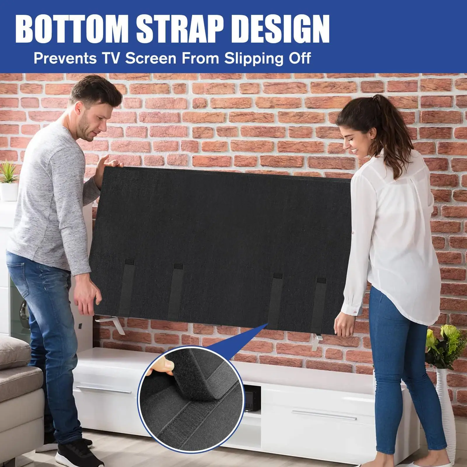 TV Covers Wear-Resistant Dust-Proof Television Dust Cover Screen Protector For Apartment Dorm Hotel Farmhouse School Living Room
TV Covers Wear-Resistant Dust-Proof Television Dust Cover Screen Protector For Apartment Dorm Hotel Farmhouse School Living Room