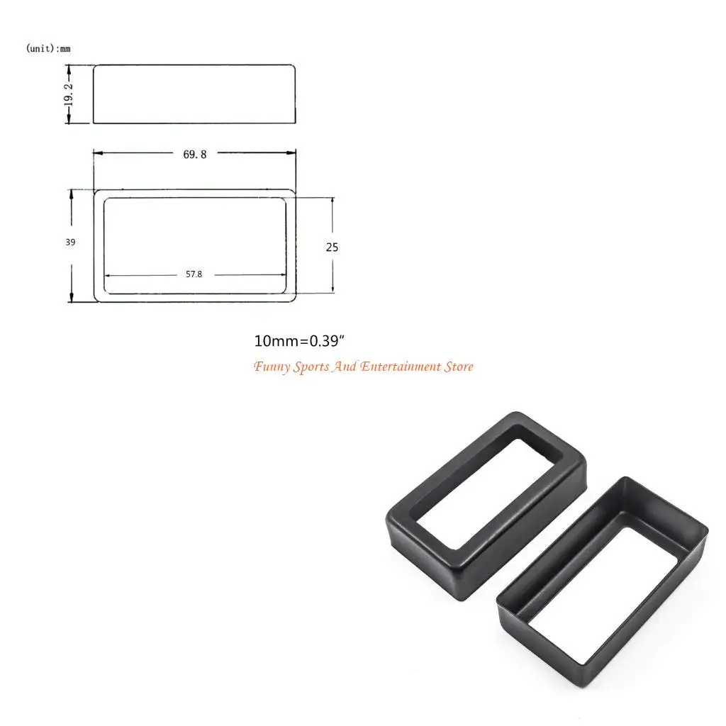 C4DE 2 Pcs Open Humbucker Pickup Covers Bridge & Neck Pickups Cover Frame
C4DE 2 Pcs Open Humbucker Pickup Covers Bridge & Neck Pickups Cover Frame